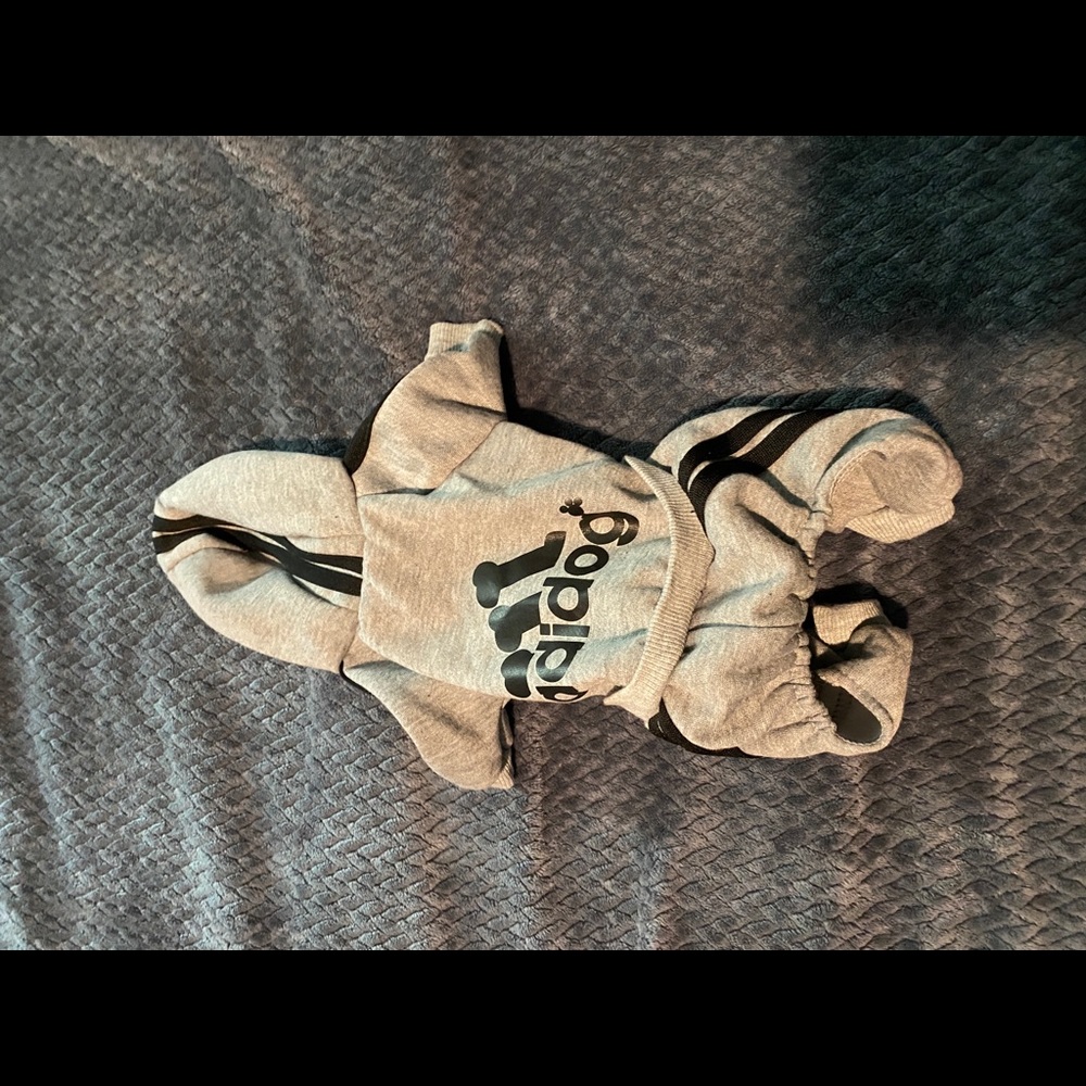 Small Dog Sweatsuit - Adidog
